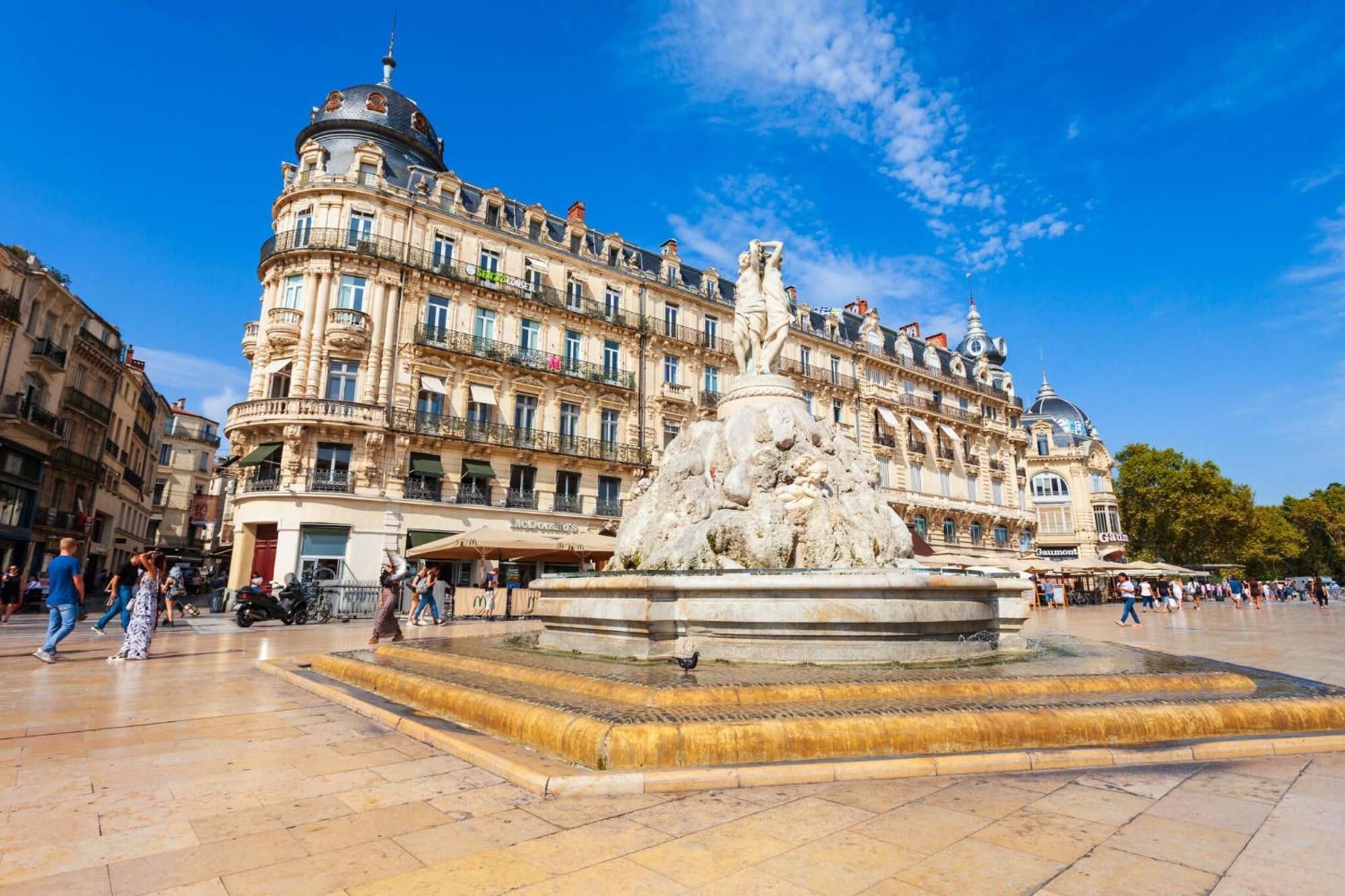 Appartement T2 moderne Place de Comédie Montpellier Exterior foto